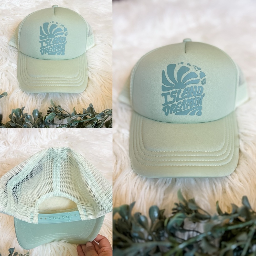 Volcom Mint Hawaii Trucker Hat